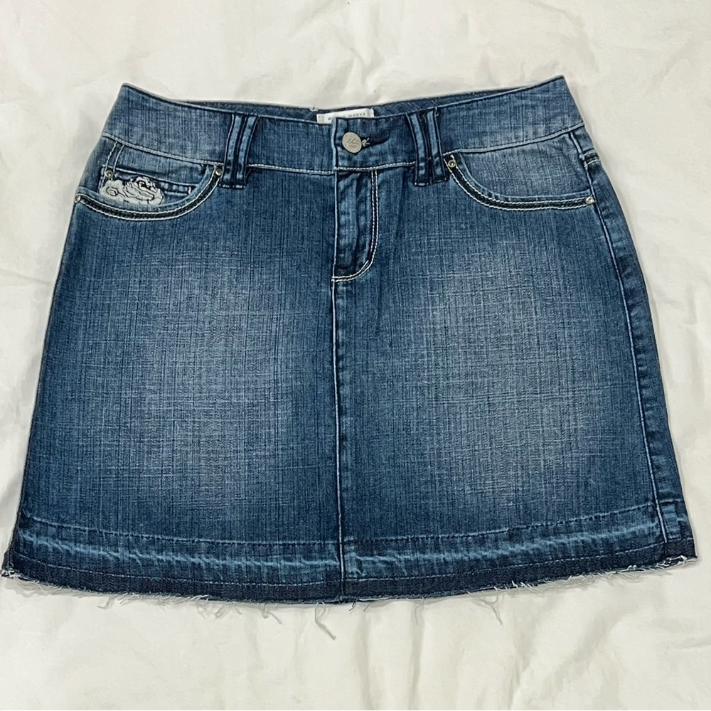 NWOT White House Black Market Denim Mini Skirt